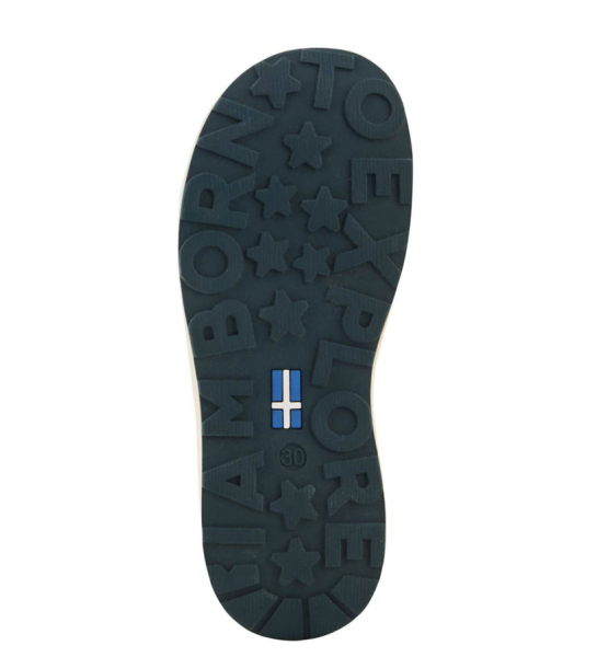Finkid - NAUHA Trekking Sandale deep teal/trellis